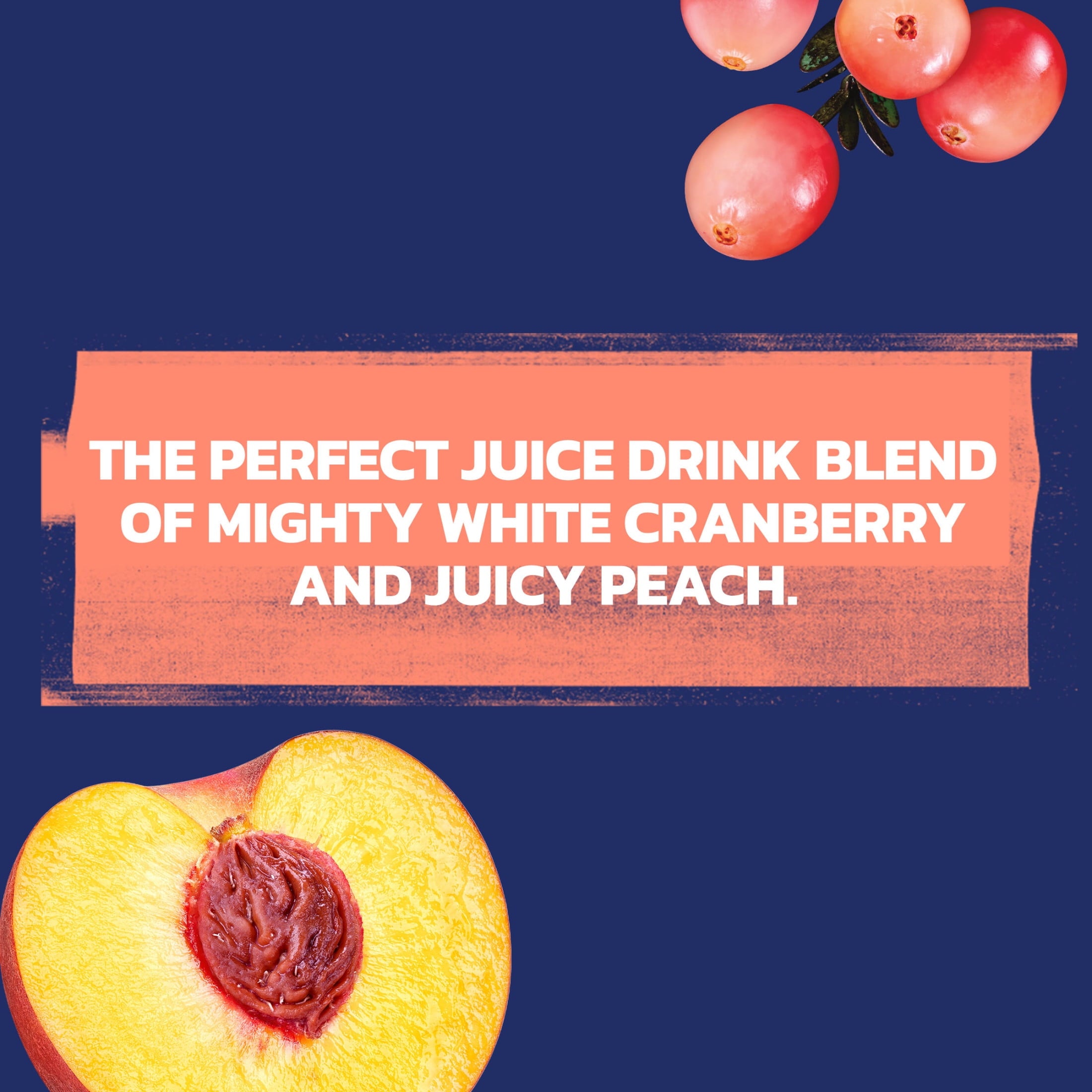 Ocean Spray® White Cran-Peach Juice Drink, 64 fl oz Bottle