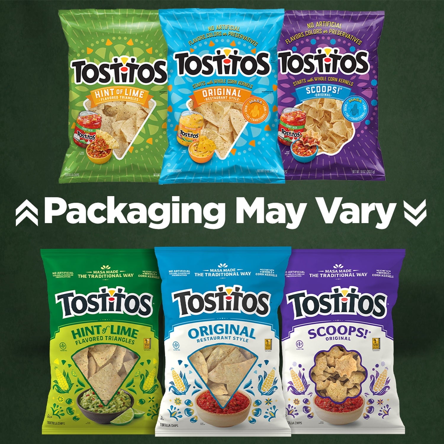 Tostitos Bite Size Rounds, Tortilla Chips, 1oz Bags (40 Pack)