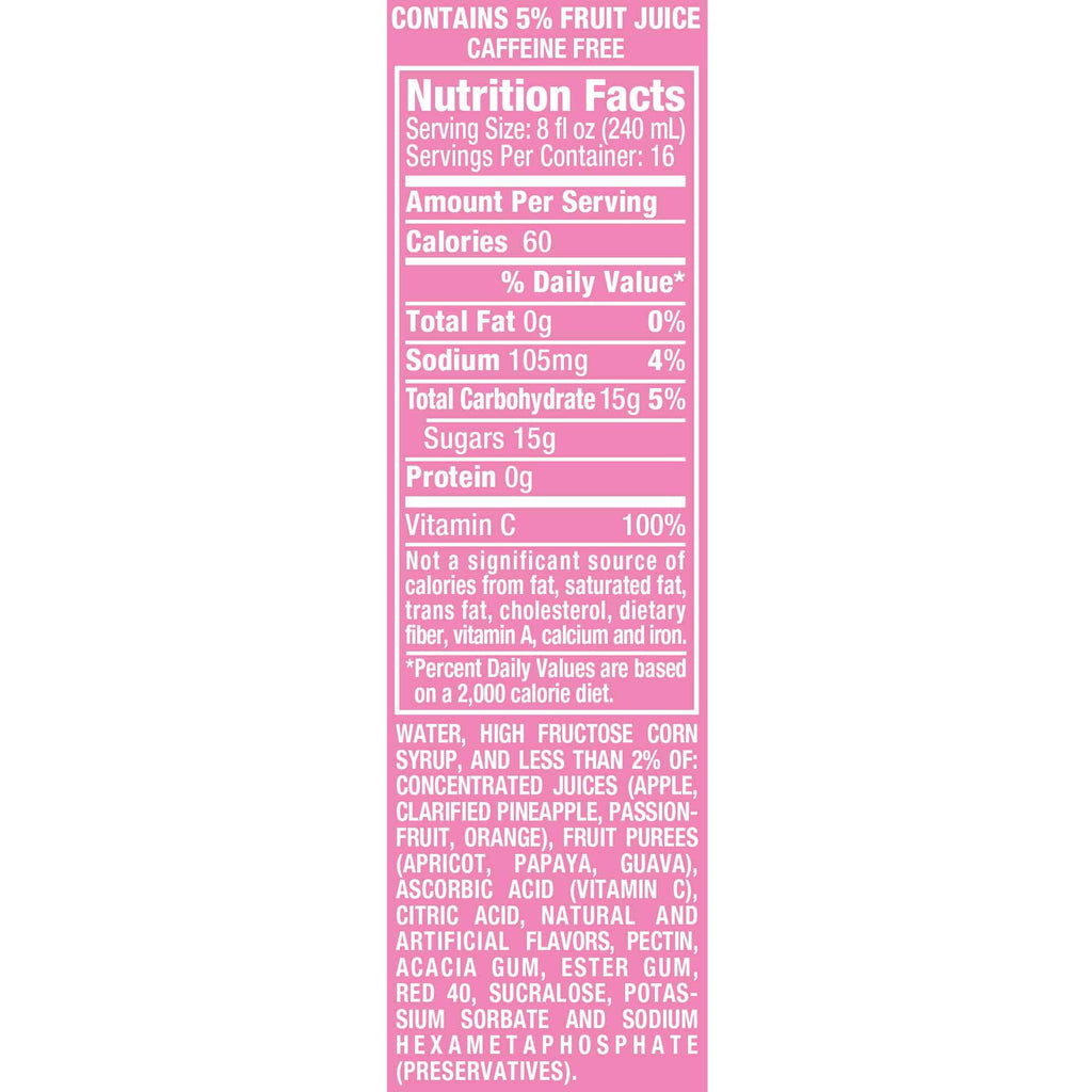 Hawaiian Punch Lemon Berry Squeeze Drink, 1 Gallon