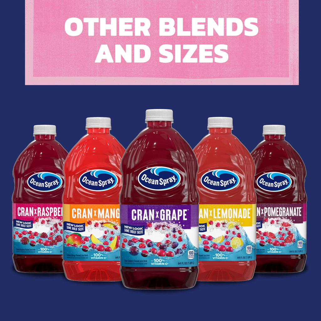 Ocean Spray® White Cran-Strawberry Juice Drink, 64 fl oz Bottle