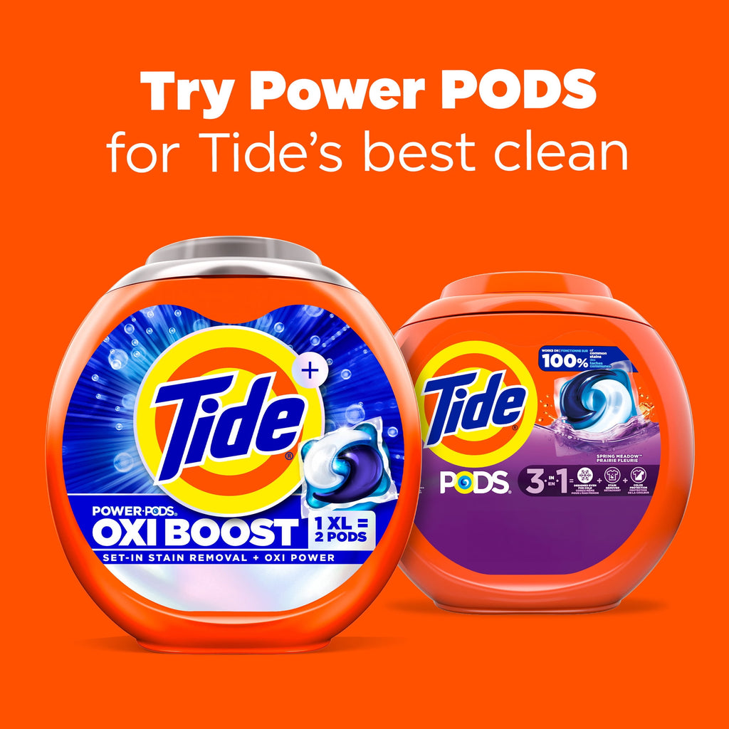 Tide PODS Laundry Detergent Soap Pacs, Spring Meadow Scent, 76 Count