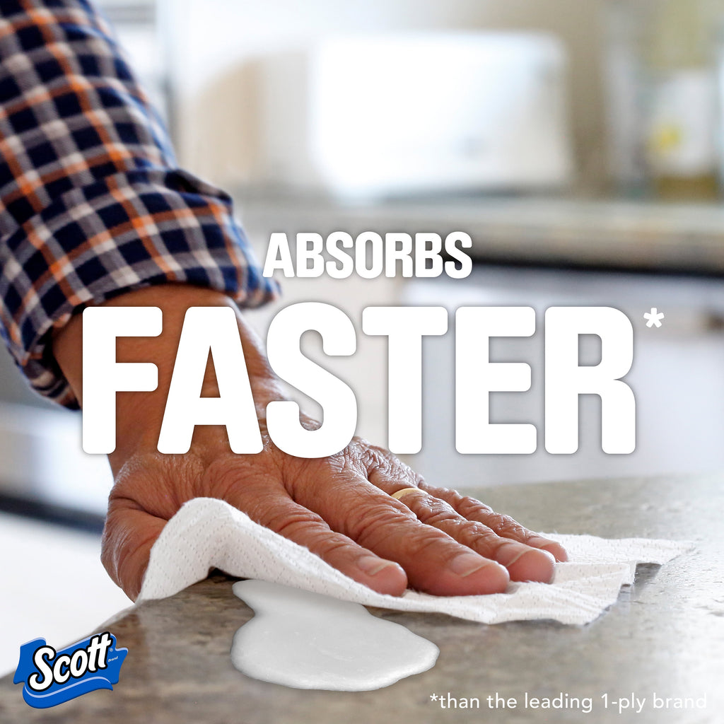 Scott Choose-a-Sheet Paper Towels, 12 Double Rolls