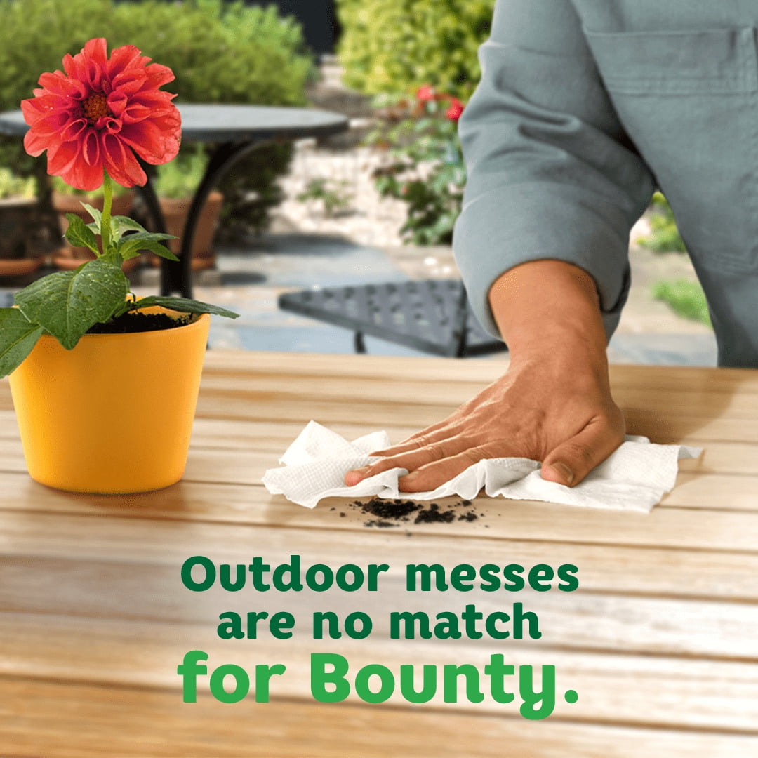 Bounty Paper Towels Full Sheet, 6 Mega Rolls
