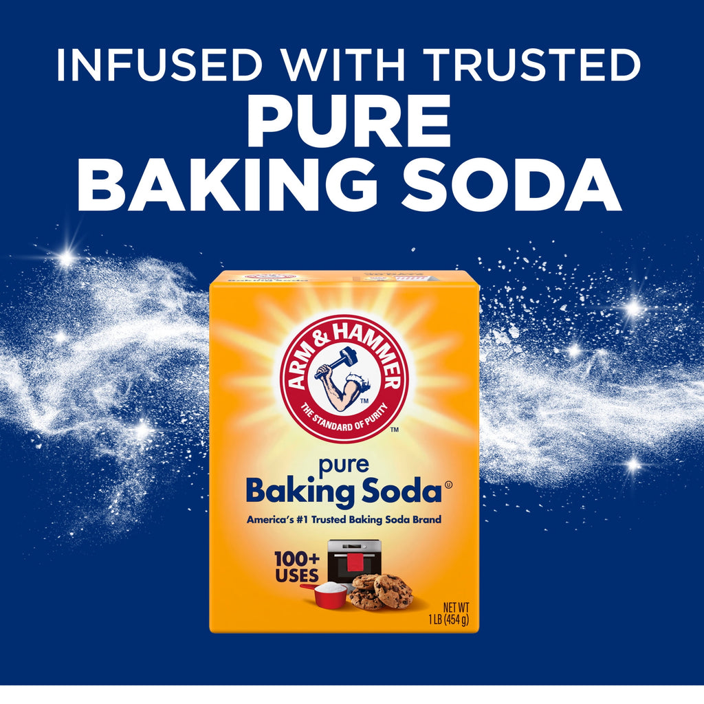 ARM & HAMMER Plus OxiClean with Odor Blasters Liquid Detergent, Fresh Burst, 158.6 Fl Oz