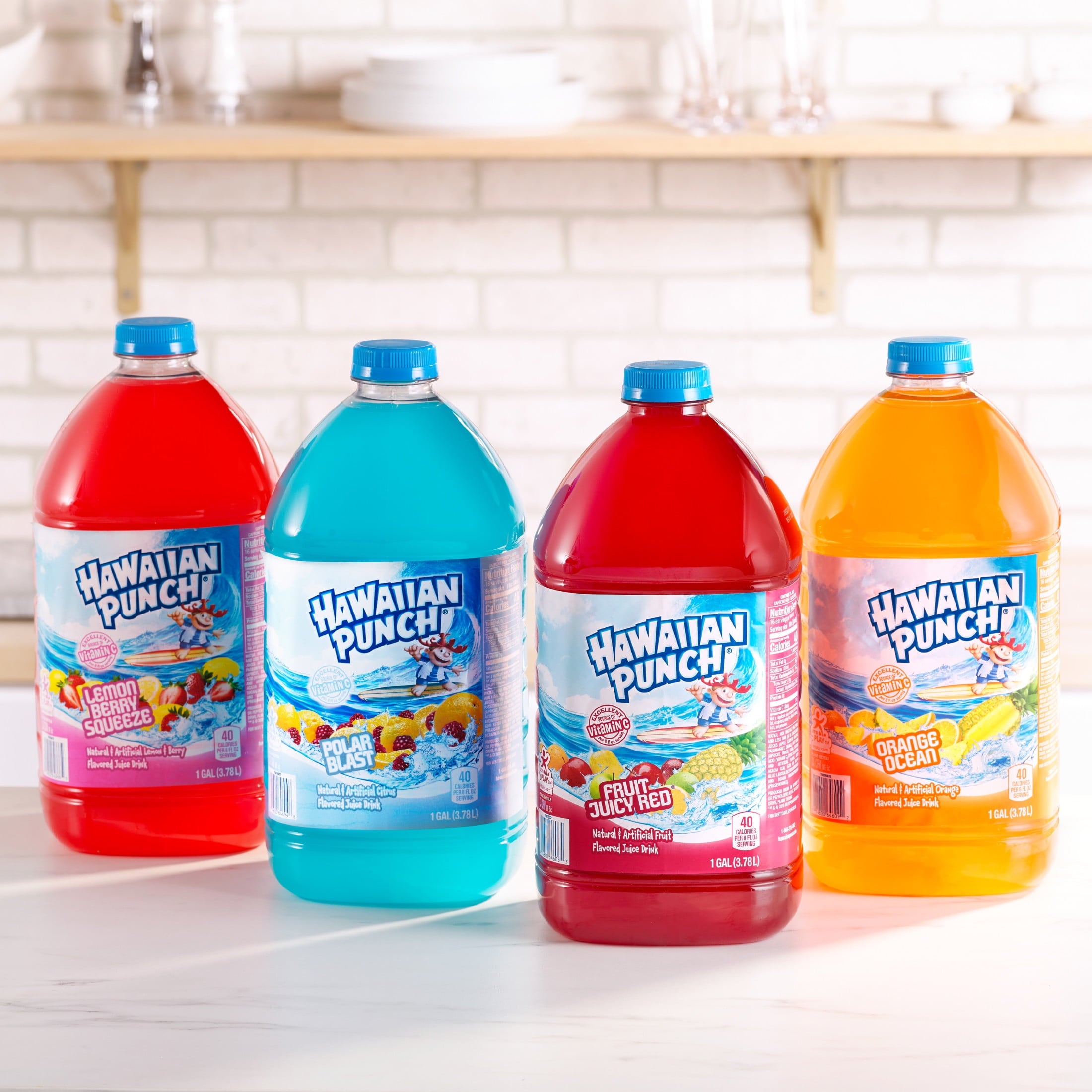 Hawaiian Punch Lemon Berry Squeeze Drink, 1 Gallon