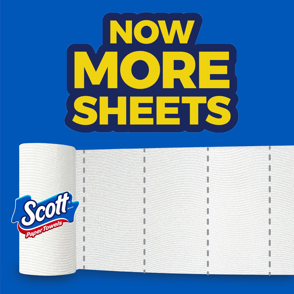 Scott Choose-a-Sheet Paper Towels, 12 Double Rolls