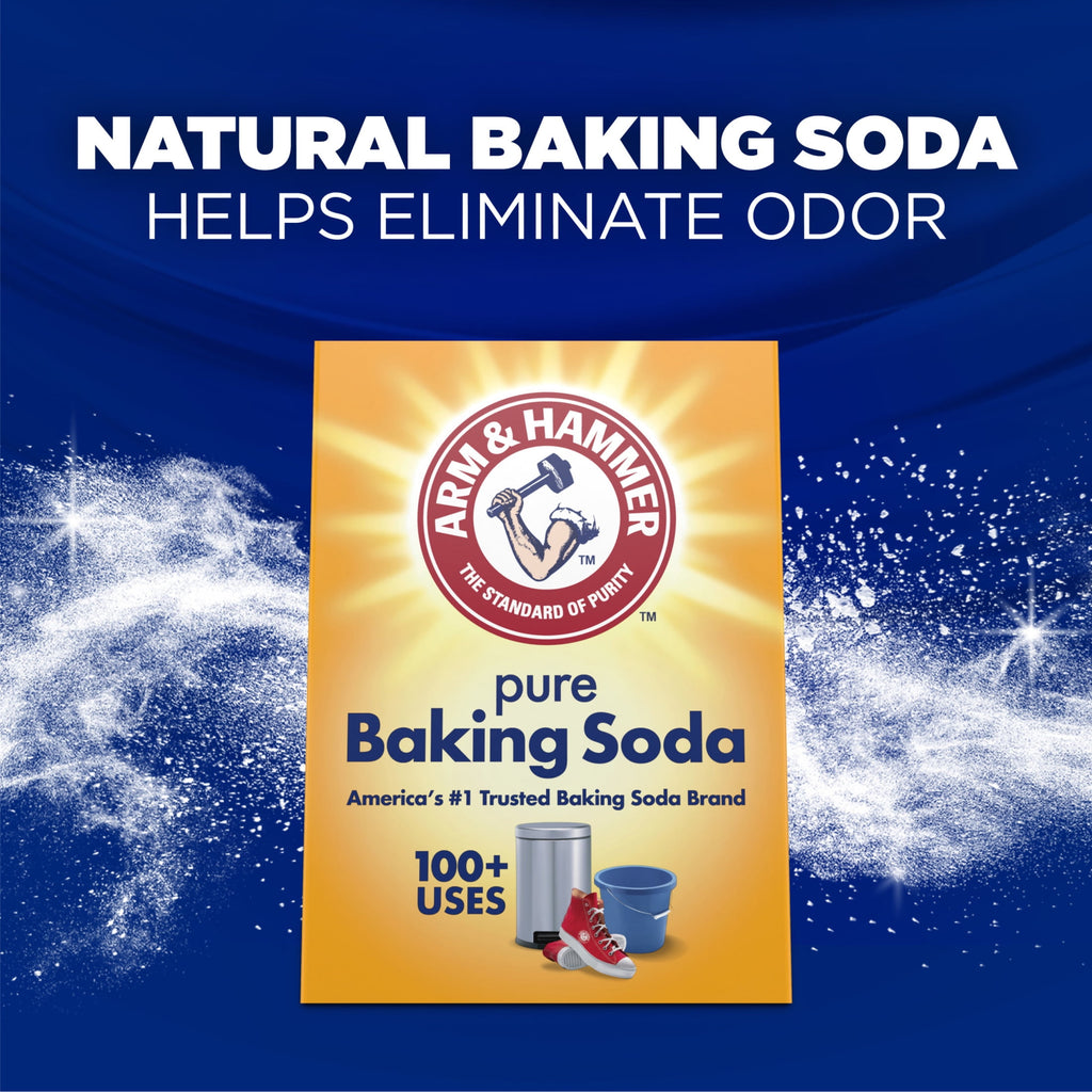 ARM & HAMMER Plus OxiClean Powder Laundry Detergent, Fresh Scent, 115 Loads