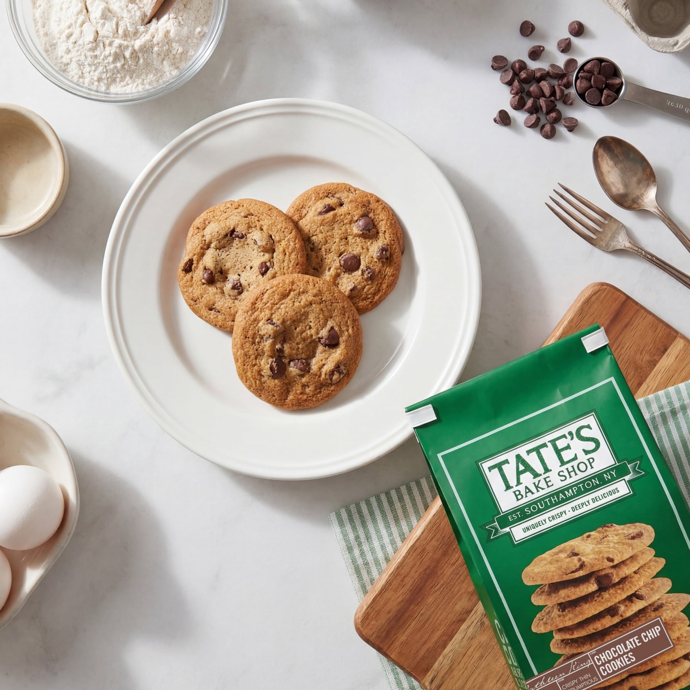 Tate's Bake Shop Chocolate Chip Cookies, 7 oz