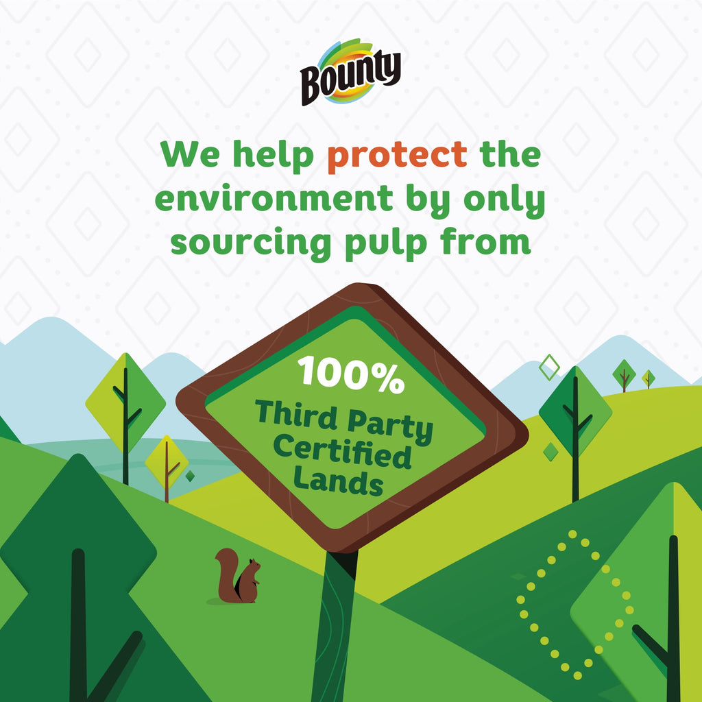 Bounty Essentials Select-A-Size Paper Towels, Double Rolls, White, 108 Sheets Per Roll, 2 Count