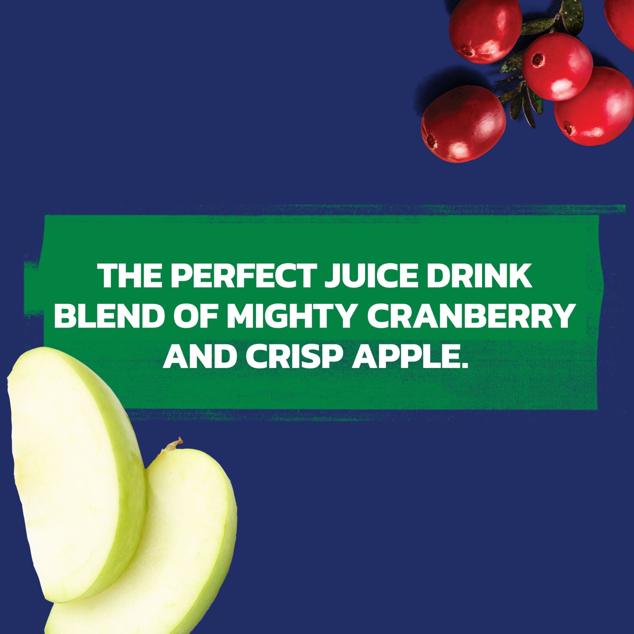 (8 pack) Ocean Spray® Cran-Apple™ Cranberry Apple Juice Drink, 64 fl oz Bottle